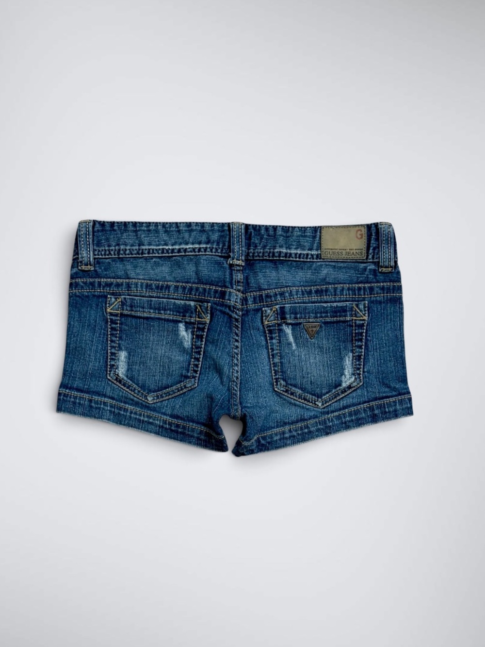 VTG Guess Low Rise Micro Denim Shorts